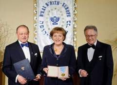 Angela Merkel - BnaiBrith-Auszeichnung
