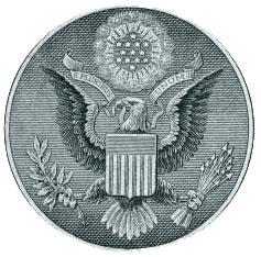 Eagle-Davidstern - Dollarschein