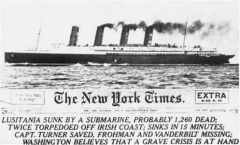 Lusitania_Zeitungsmeldung